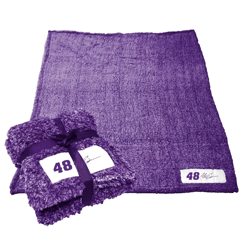 Team home textiles with team names and player numbers-Alex Bowman Color Frosty Fleece