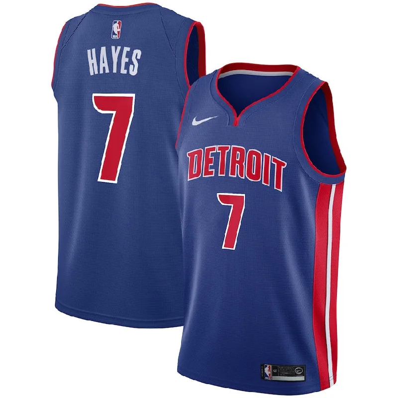 Custom soccer jersey with artistic flair and designs-Custom basketball jersey with artistic flair and designs-Killian Hayes Detroit Pistons Jersey