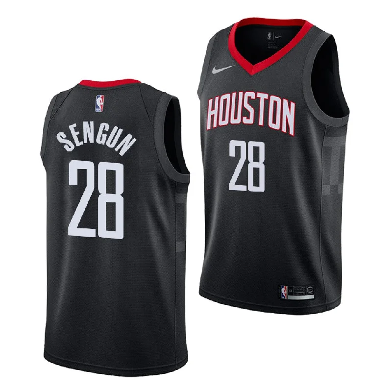 Custom soccer jersey for recreational leagues-Custom basketball jersey for recreational leagues-Alperen Sengun Houston Rockets Jersey