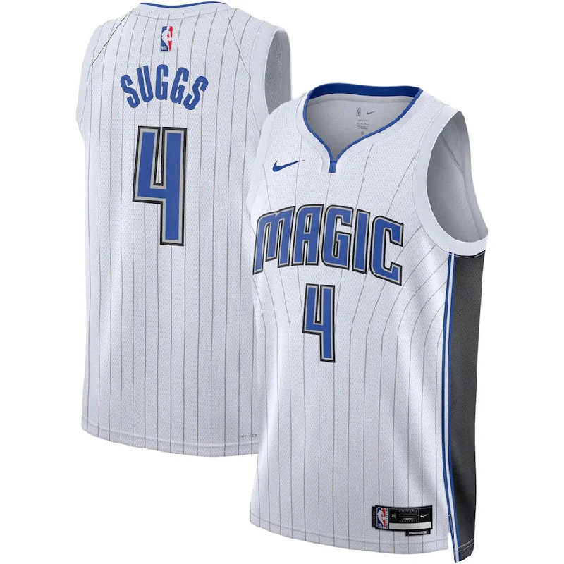 Custom soccer jersey for casual sports lovers-Custom basketball jersey for casual sports lovers-Jalen Suggs Orlando Magic Jersey