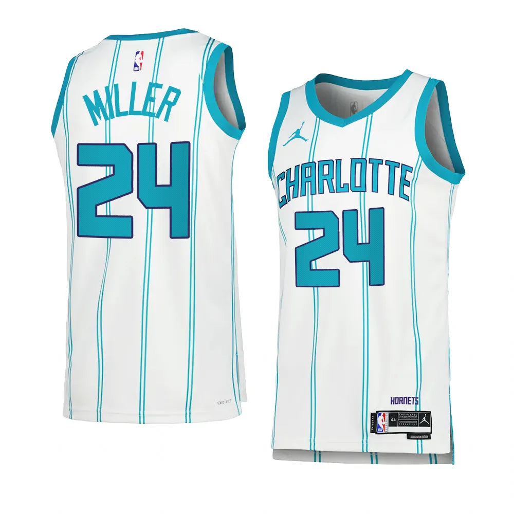 Custom soccer jersey for corporate team events-Custom basketball jersey for corporate team events-Brandon Miller Charlotte Hornets Jersey