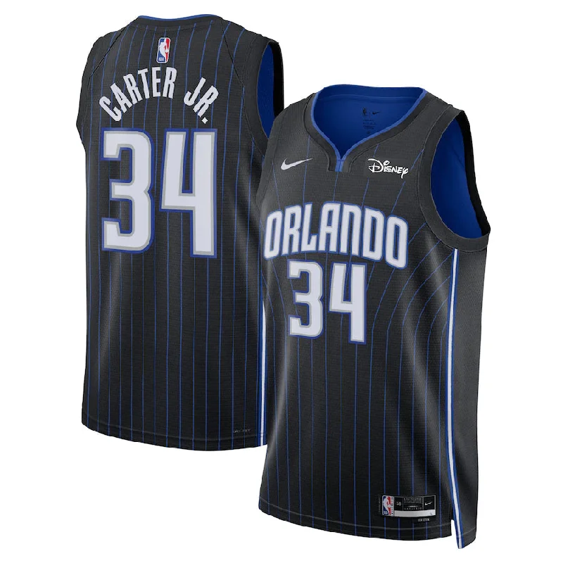 Personalized soccer jersey with custom sleeve options-Personalized basketball jersey with custom sleeve options-Wendell Carter Jr Orlando Magic Jersey