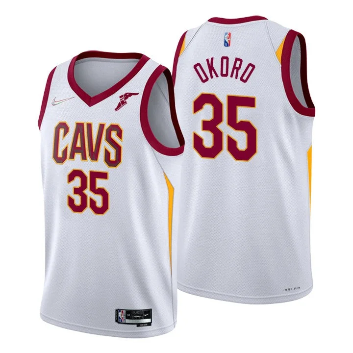 Personalized soccer jersey for team pride-Personalized basketball jersey for team pride-Isaac Okoro Cleveland Cavaliers Jersey