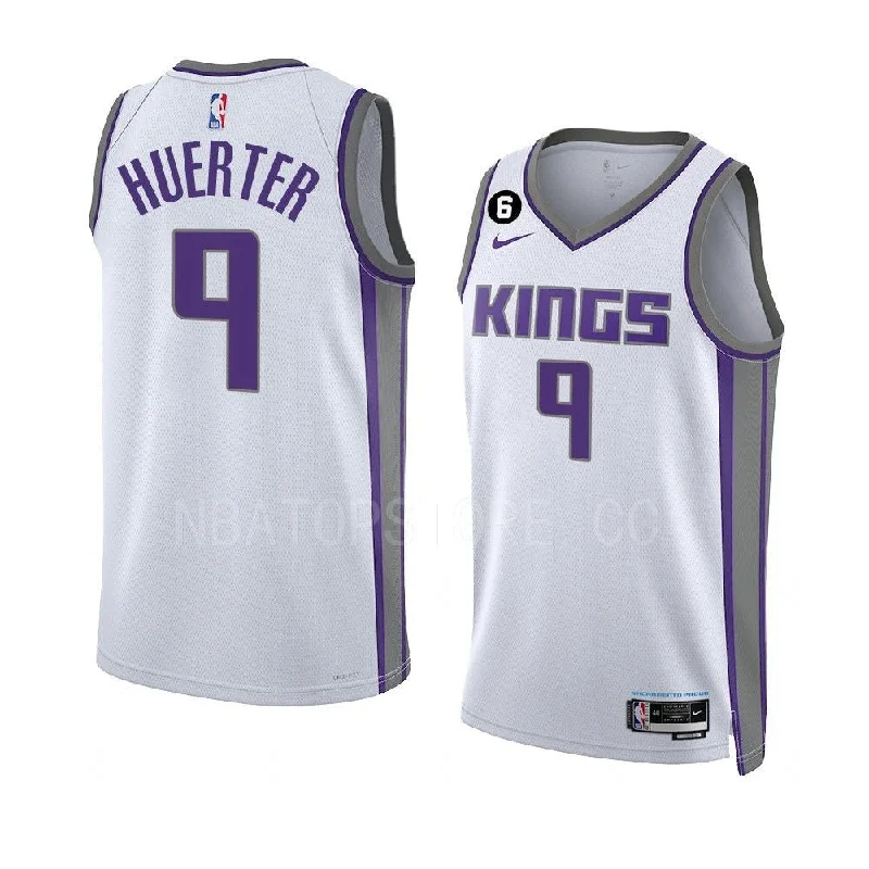 Personalized soccer jersey for high school and college teams-Personalized basketball jersey for high school and college teams-Kevin Huerter Sacramento Kings Jersey