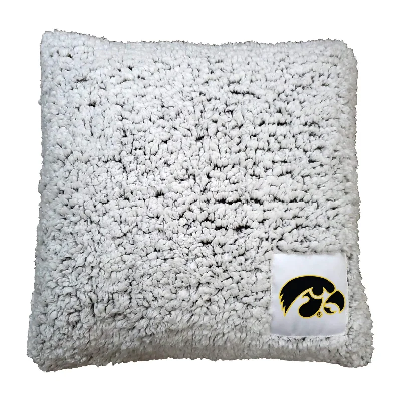 Team-themed home textiles for the ultimate fan experience-Iowa Frosty Throw Pillow