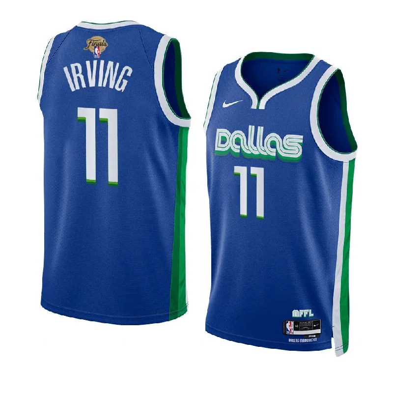 Soccer jersey for sports enthusiasts and collectors-Basketball jersey for sports enthusiasts and collectors-Kyrie Irving Dallas Mavericks NBA Finals 2024 Jersey