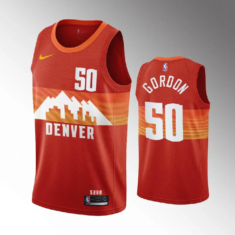 Soccer jersey with advanced fabric technology-Basketball jersey with advanced fabric technology-Aaron Gordon Denver Nuggets Jersey