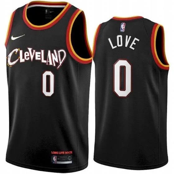 Custom soccer jersey with player name and number-Custom basketball jersey with player name and number-Kevin Love Cleveland Cavaliers 2020-21 City Edition Jersey