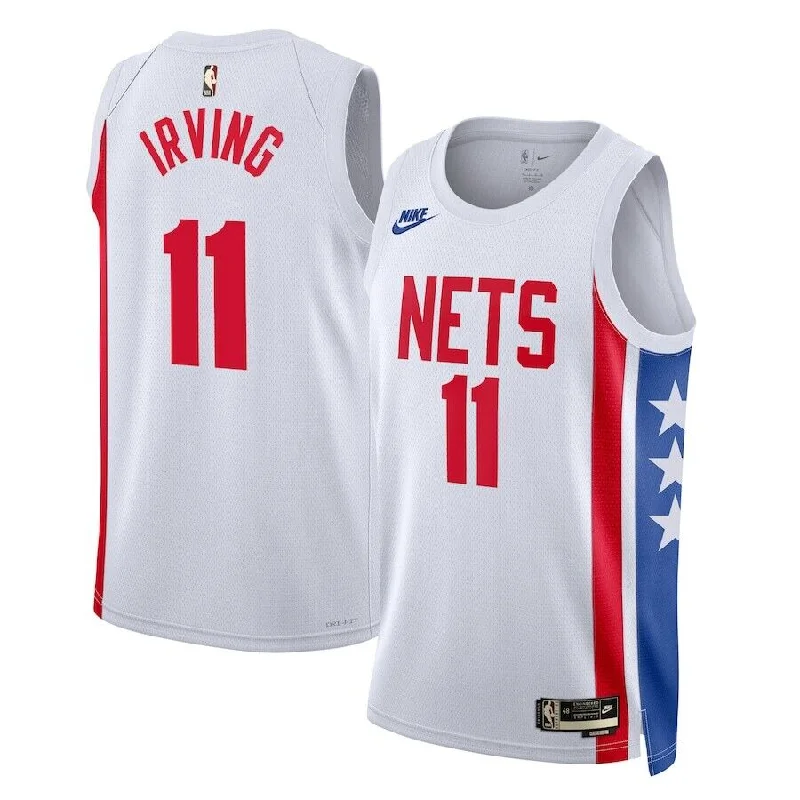 Custom soccer jersey with sleek modern lines-Custom basketball jersey with sleek modern lines-Kyrie Irving Brooklyn Nets Jersey