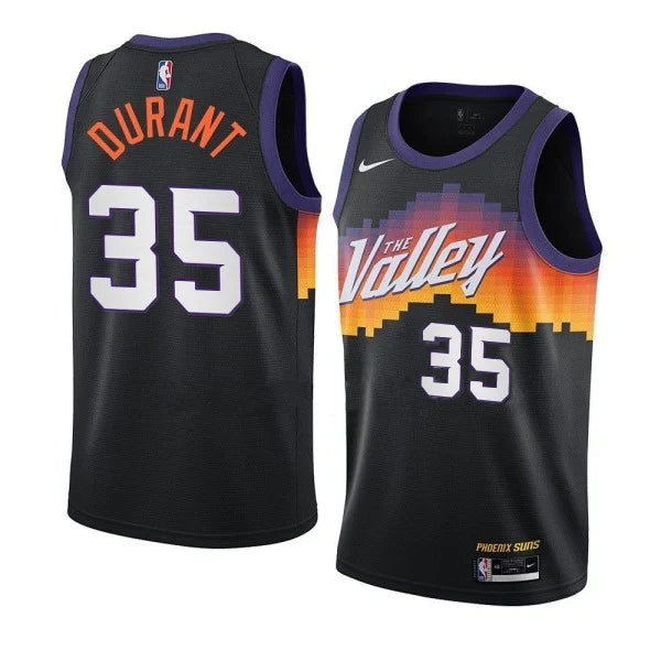 Custom soccer jersey with embroidery and design choices-Custom basketball jersey with embroidery and design choices-Kevin Durant Phoenix Suns Jersey