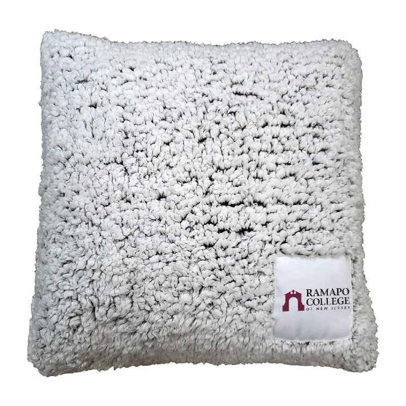 Team home textiles with lightweight material for comfort-Ramapo College of NJ Frosty Throw Pillow