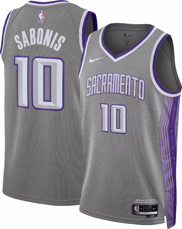 Soccer jersey for competitive players and league games-Basketball jersey for competitive players and league games-Domantas Sabonis Sacramento Kings Jersey