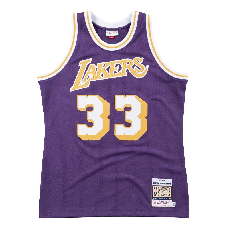 Custom soccer jersey for league championships-Custom basketball jersey for league championships-Kareem Abdul-Jabbar Los Angeles Lakers Jersey