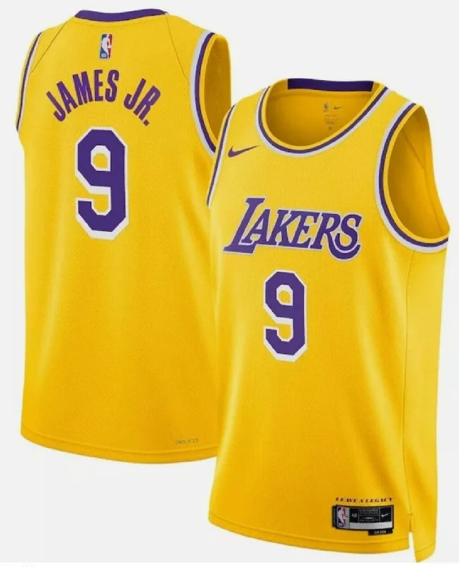 Custom soccer jersey for youth soccer leagues-Custom basketball jersey for youth basketball leagues-Bronny James Jr Los Angeles Lakers Jersey