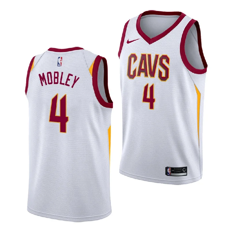 Soccer jersey with flexible and comfortable fit-Basketball jersey with flexible and comfortable fit-Evan Mobley Cleveland Cavaliers Jersey