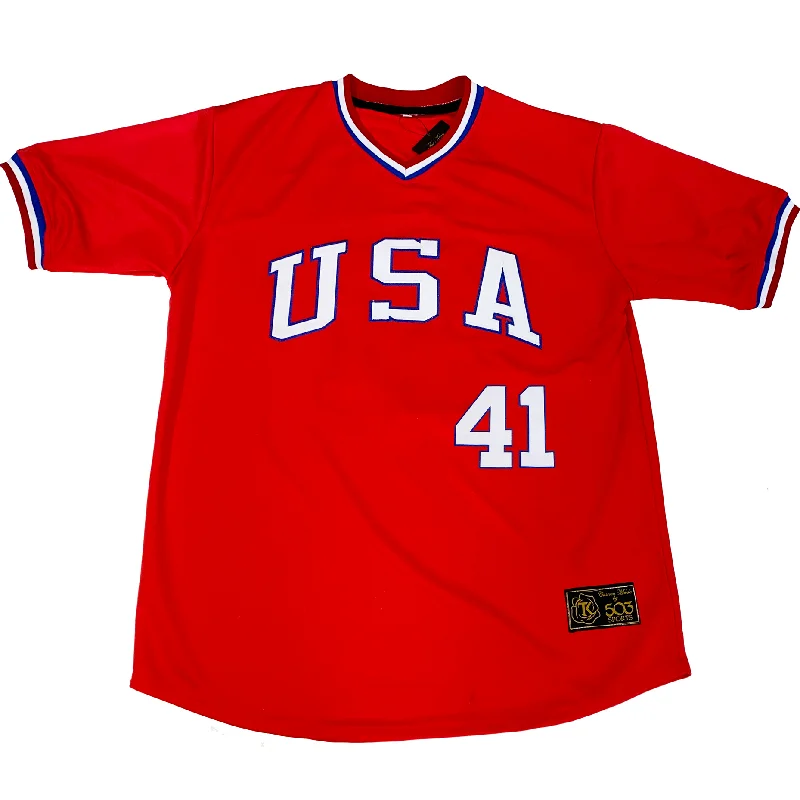 Baseball jersey for little league teams-USA Baseball Jersey