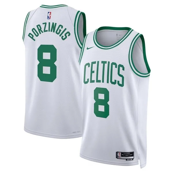 Authentic soccer jersey for collectors-Authentic basketball jersey for collectors-Kristaps Porzingis Boston Celtics Jersey