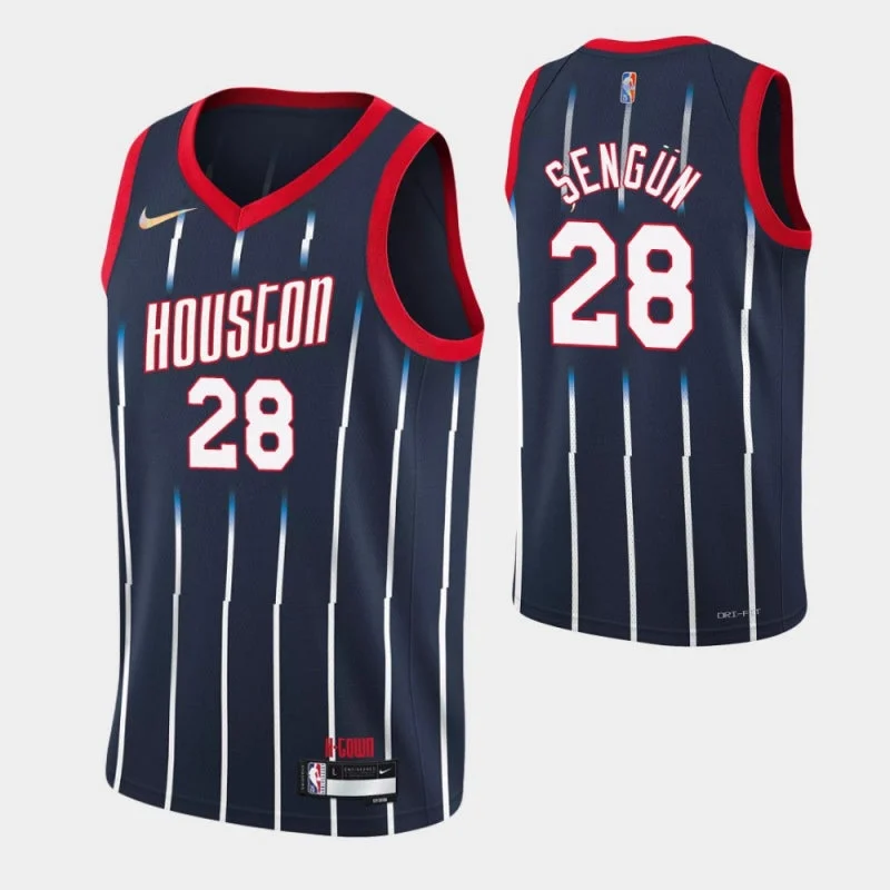 Custom soccer jersey for fan merchandise-Custom basketball jersey for fan merchandise-Alperen Sengun Houston Rockets Jersey