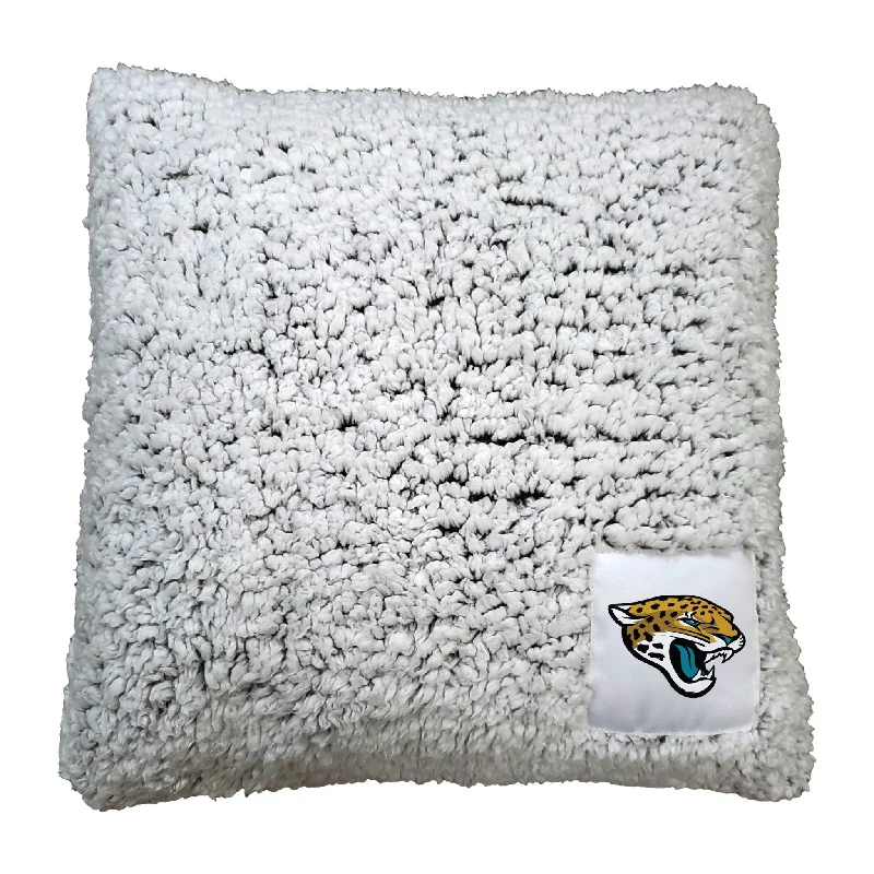 Team-themed bath towels for every fan-Jacksonville Jaguars Frosty Throw Pillow