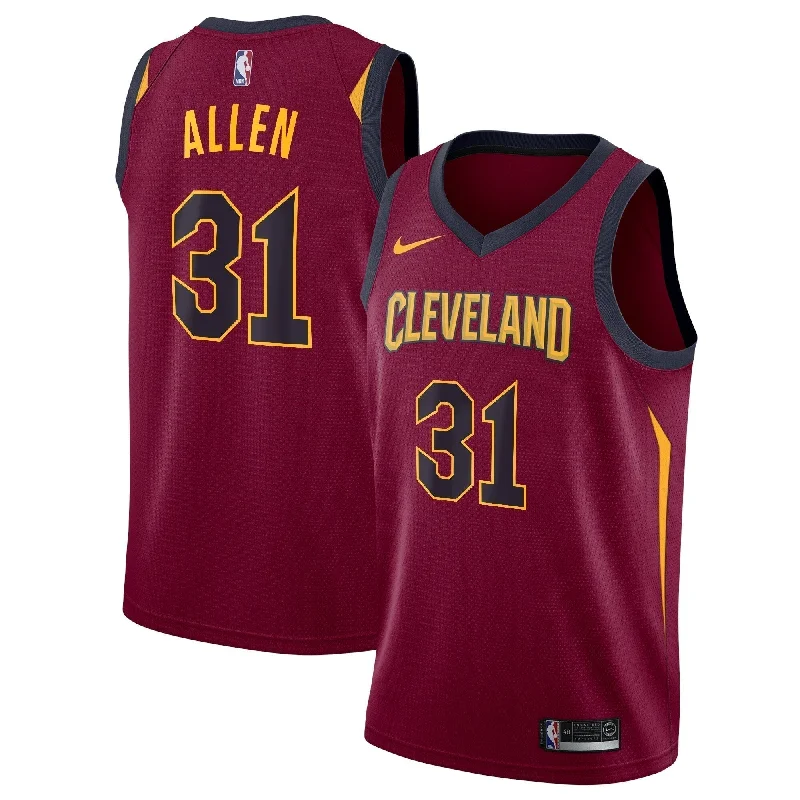 Personalized soccer jersey for high school and college teams-Personalized basketball jersey for high school and college teams-Jarrett Allen Cleveland Cavaliers Jersey