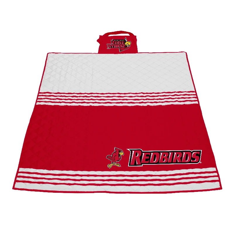 Team-themed home textiles for every fan in the family-Illinois State Outdoor Blanket