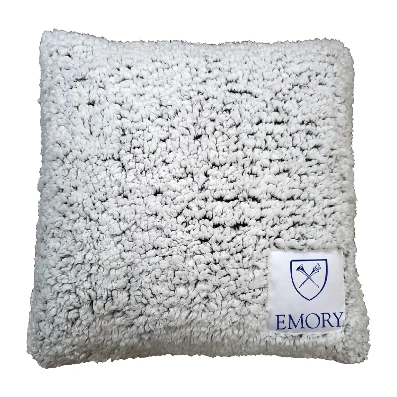 Soft team pillowcases with team logo-Emory University Frosty Throw Pillow