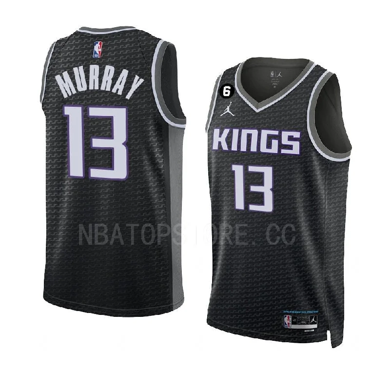 Personalized soccer jersey with custom colors and logos-Personalized basketball jersey with custom colors and logos-Keegan Murray Sacramento Kings Jersey