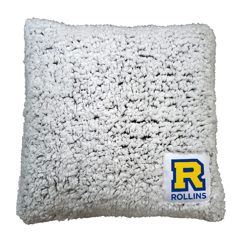 Sports team home textiles for fans who love to entertain-Rollins College Frosty Throw Pillow