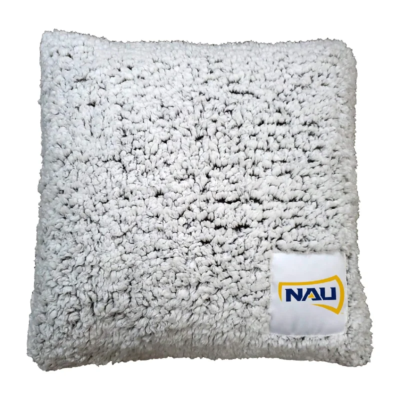 Custom team curtains for your home stadium feel-Northern Arizona Frosty Throw Pillow