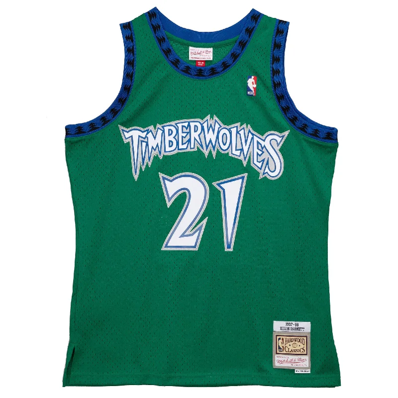 Soccer jersey with custom logo embroidery-Basketball jersey with custom logo embroidery-Kevin Garnett Minnesota Timberwolves Jersey