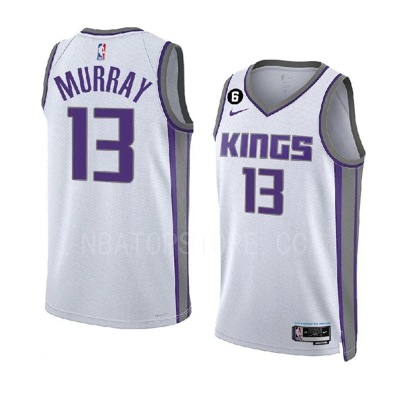 Custom soccer jersey with contemporary designs-Custom basketball jersey with contemporary designs-Keegan Murray Sacramento Kings Jersey