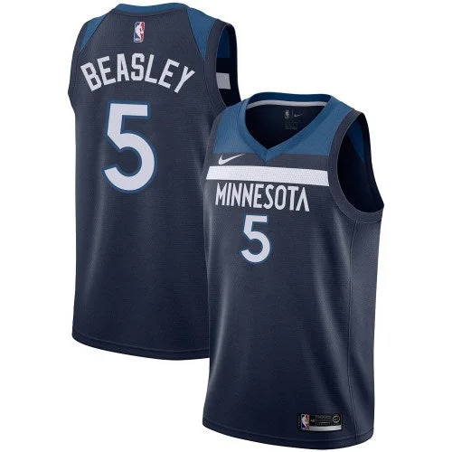 Custom soccer jersey with special fabric for comfort-Custom basketball jersey with special fabric for comfort-Malik Beasley Minnesota Timberwolves Jersey