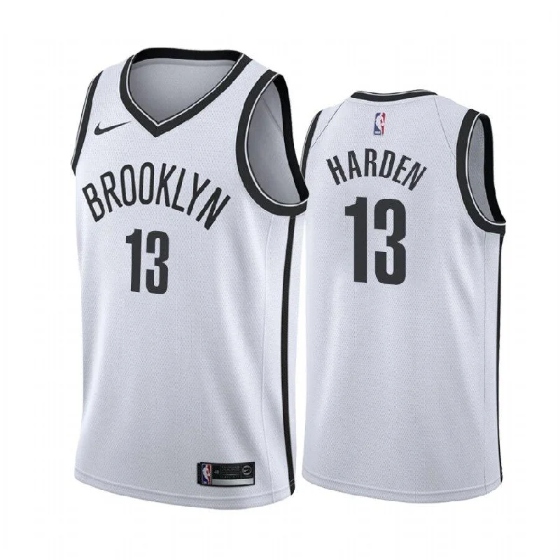 Custom soccer jersey with special fabric for comfort-Custom basketball jersey with special fabric for comfort-James Harden Brooklyn Nets Jersey