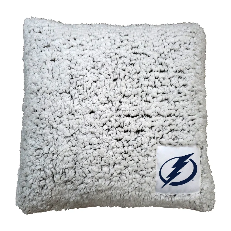 Team home textiles with energy-boosting team spirit-Tampa Bay Lightning Frosty Pillow