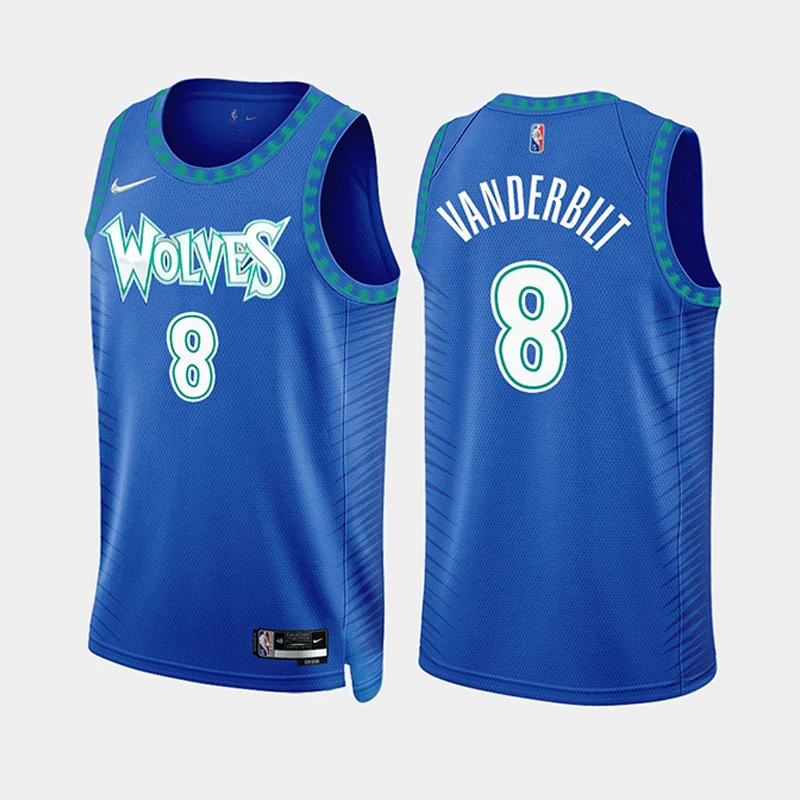 Soccer jersey for casual and professional athletes-Basketball jersey for casual and professional athletes-Jarred Vanderbilt Minnesota Timberwolves Jersey