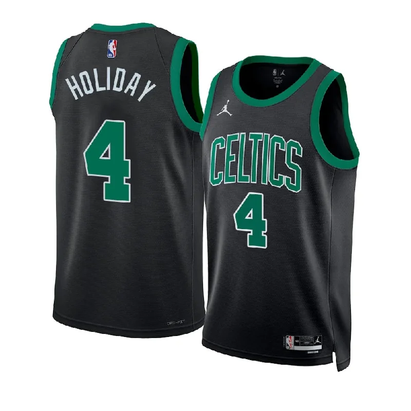 Soccer jersey with moisture-wicking fabric for comfort-Basketball jersey with moisture-wicking fabric for comfort-Jrue Holiday Boston Celtics Jersey