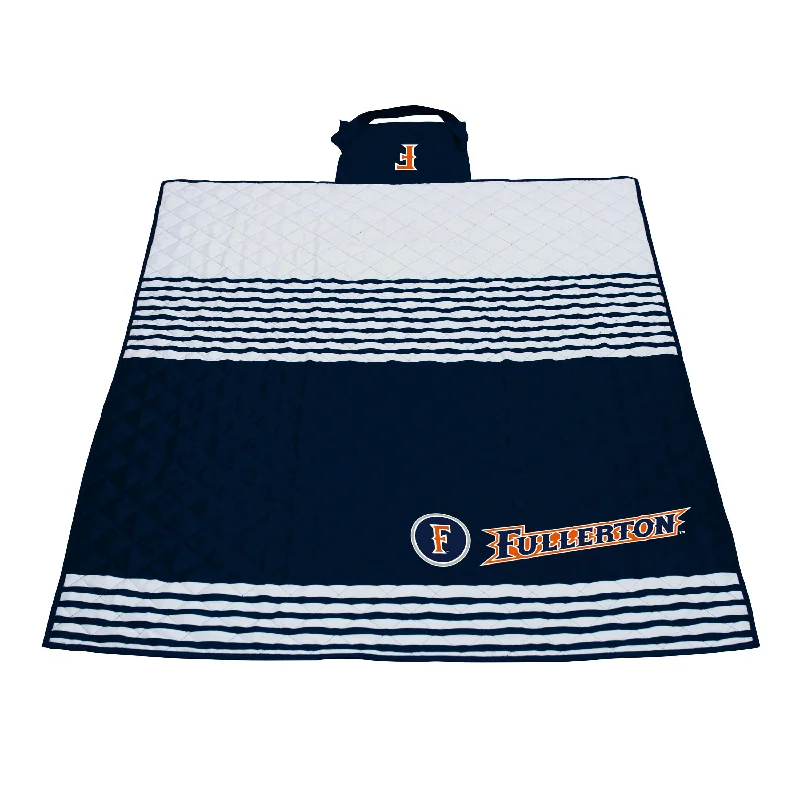 Luxury team towels for your sports fan bathroom-California State Fullerton Outdoor Blanket