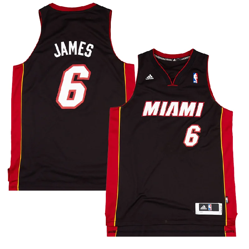 Soccer jersey with sporty designs for streetwear-Basketball jersey with sporty designs for streetwear-LeBron James Miami Heat Jersey