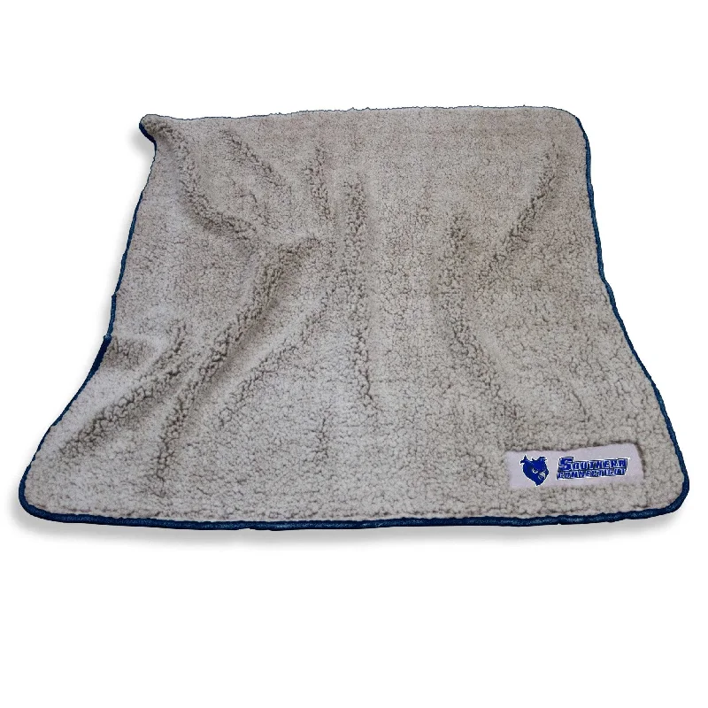 Personalized team throws for cozy sports nights-Southern Connecticut Royal Frosty Fleece