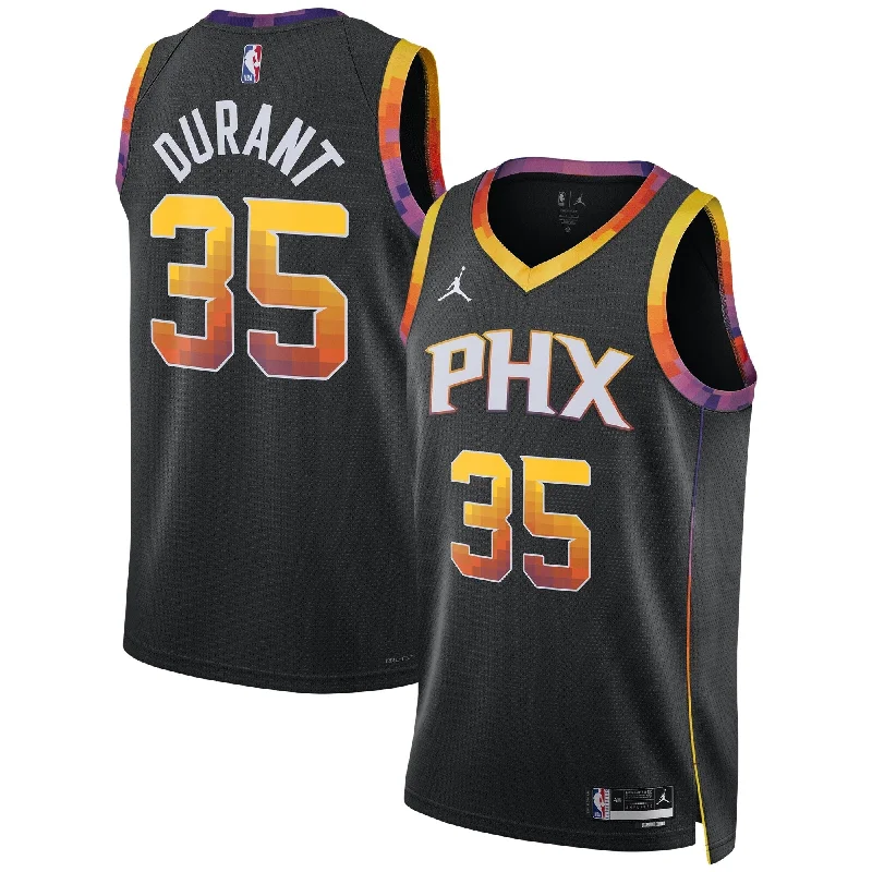 Soccer jersey with professional team logos-Basketball jersey with professional team logos-Kevin Durant Phoenix Suns Jersey