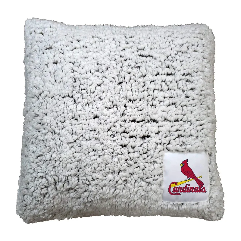 Custom team home textiles for sports parties-St Louis Cardinals Frosty Throw Pillow