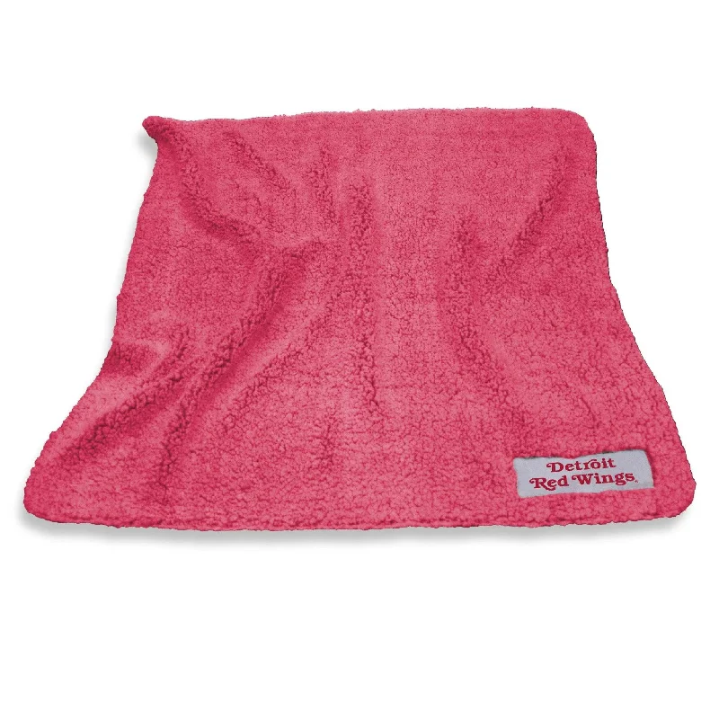 Team home textiles with quick-dry fabrics for the sports fan lifestyle-Detroit Red Wings Color Frosty Fleece