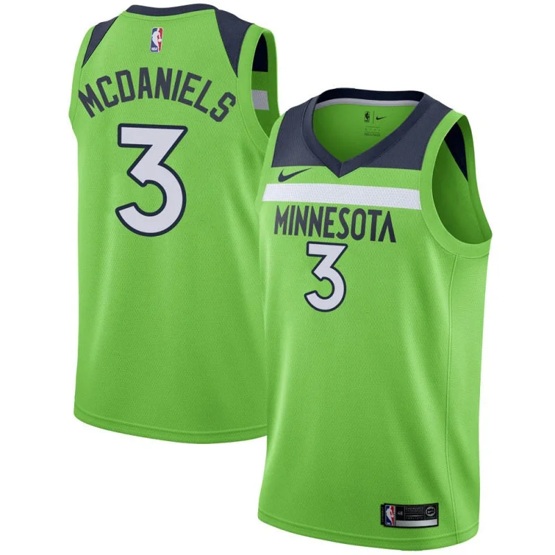 Personalized soccer jersey with custom sleeve options-Personalized basketball jersey with custom sleeve options-Jaden McDaniels Minnesota Timberwolves Jersey