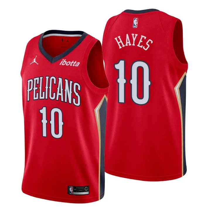 Personalized soccer jersey for school teams-Personalized basketball jersey for school teams-Jaxson Hayes New Orleans Pelicans Jersey