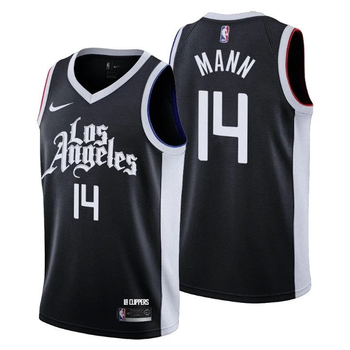 Soccer jersey for casual and professional athletes-Basketball jersey for casual and professional athletes-Terance Mann Los Angeles Clippers Jersey