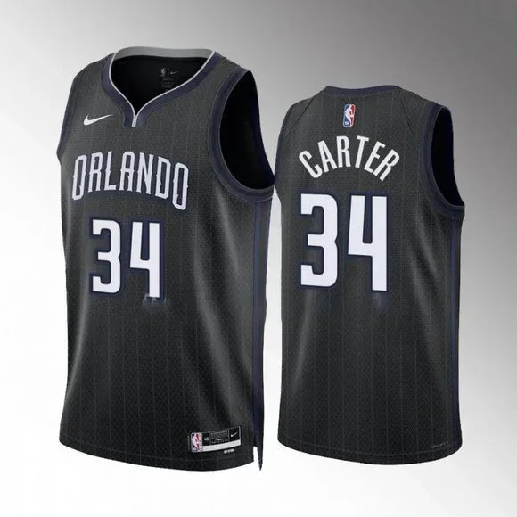 Custom soccer jersey for tournaments and competitions-Custom basketball jersey for tournaments and competitions-Wendell Carter Jr Orlando Magic Jersey