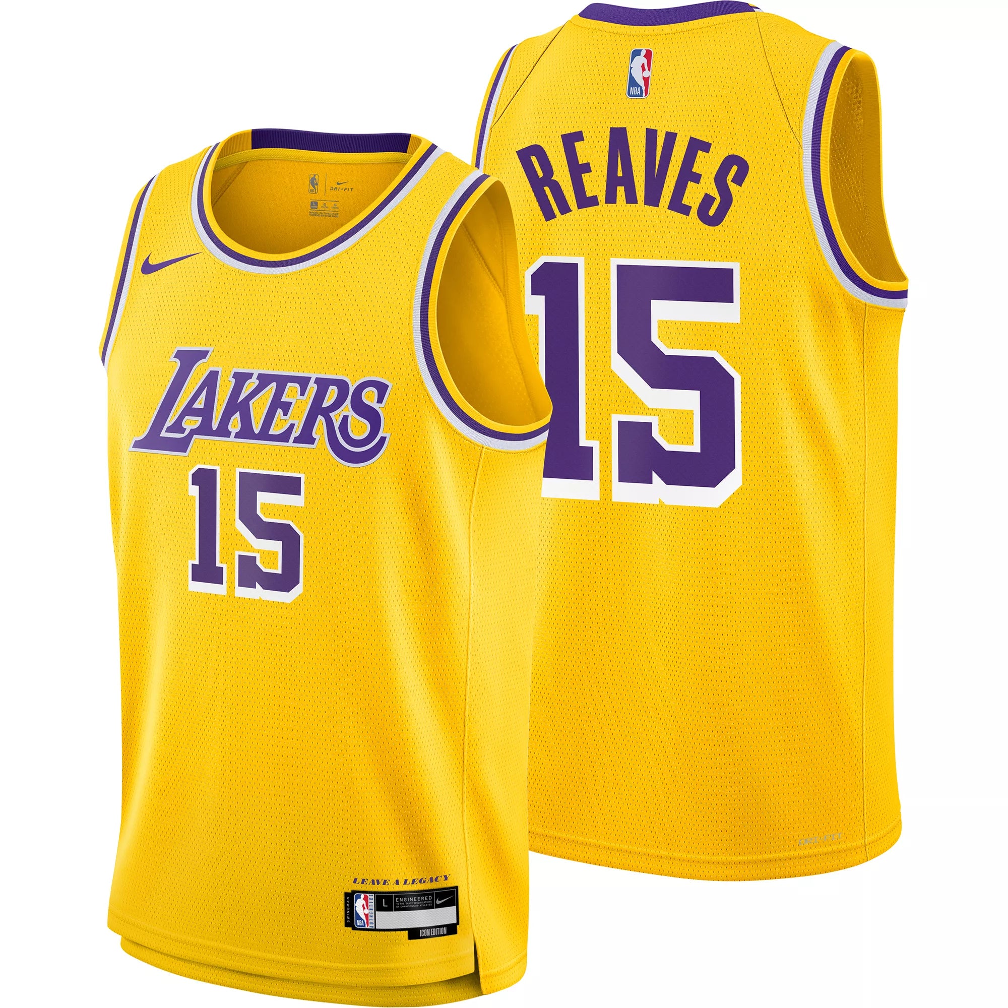 Custom soccer jersey with contemporary designs-Custom basketball jersey with contemporary designs-Austin Reaves Los Angeles Lakers Jersey