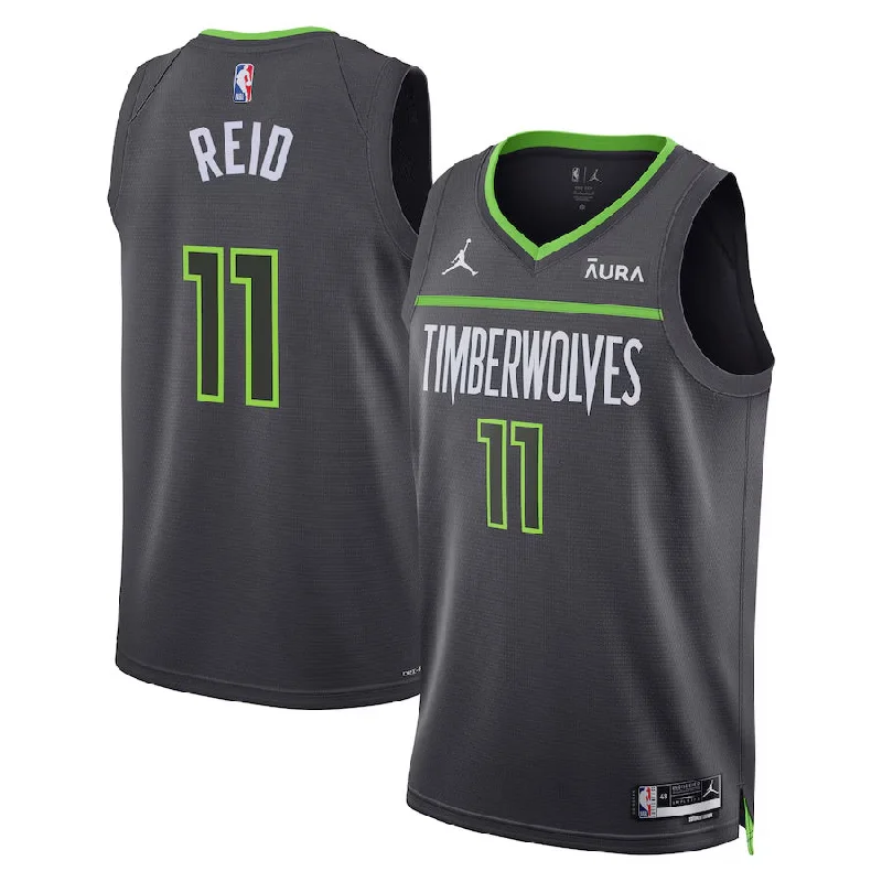 Retro-inspired soccer jersey with classic look-Retro-inspired basketball jersey with classic look-Naz Reid Minnesota Timberwolves Jersey