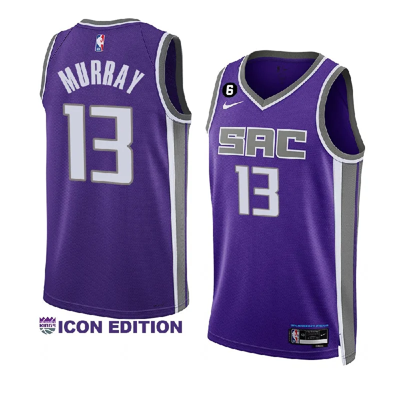 Custom soccer jersey for fans looking for style-Custom basketball jersey for fans looking for style-Keegan Murray Sacramento Kings Jersey