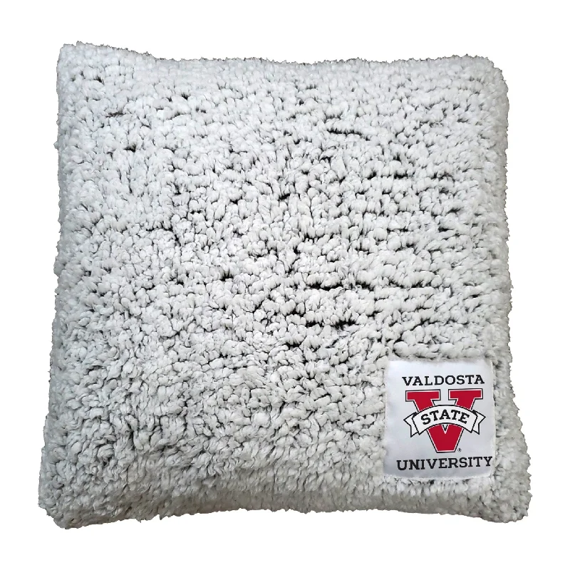 Team home textiles for sports-themed décor-Valdosta State Frosty Throw Pillow